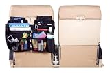Zen Class Travel Nirvana Seatback Organizer And Travel Tote, Black,Black,One Size
