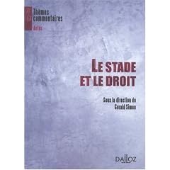 Le stade et le droit