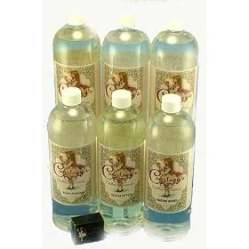 Liter Gift Pack Fragrance Lamp Oil & Free Wick - ROSES SPECIAL by Liter Gift Pack Fragrance Lamp Oil & Free Wick