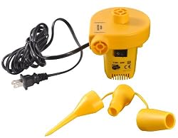 120 V Quick-filling Electric Air Pump with 3 Nozzles [Misc.]