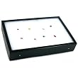 Gem Stone Gemstone Display Box Travel Showcase Storage 12" x 8" x 2"