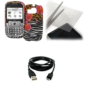 Click here to buy EMPIRE Cricket ZTE Memo Orchid Safari Rubberized Design Hard Case Cover + Universal Screen....