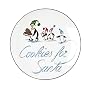 Pfaltzgraff Penguin Skate Cookies For Santa Plate