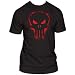 Search : Men's Marvel Comics The Punisher Red Logo Fitted Jersey T-shirt