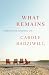 Books : What Remains