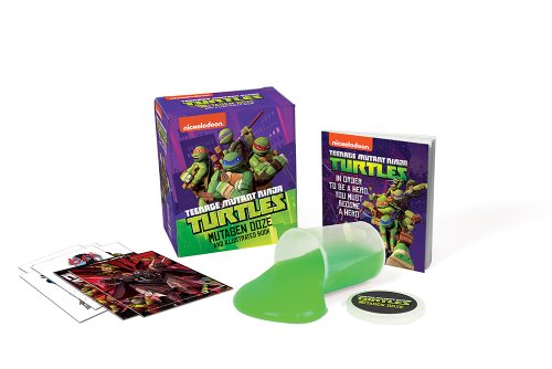 teenage mutant ninja turtles mutagen ooze and illustrated book
