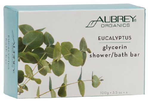 Aubrey Organics - G'Day Eucalyptus Bath Bar, 3.5 oz bar