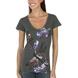 Land of Enchantment Vintage Tee-Charcoal