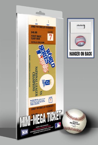 1985 World Series Mini-Mega Ticket - Kansas City Royals