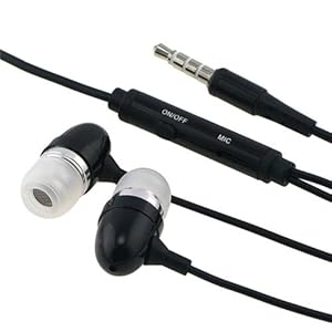 For Apple iPhone 3G S Earphones Headphones with Mic