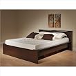 Coal Harbor Queen Platform Bed with Headboard (Espresso) (31.5"H x 69.5"W x 83.25"D)