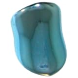 1 1 8 Knuckle Ring, Metallized Plastic, Size 6 In Aqua
