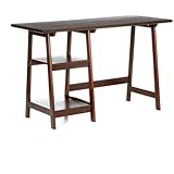 SEI Braxton Espresso Desk