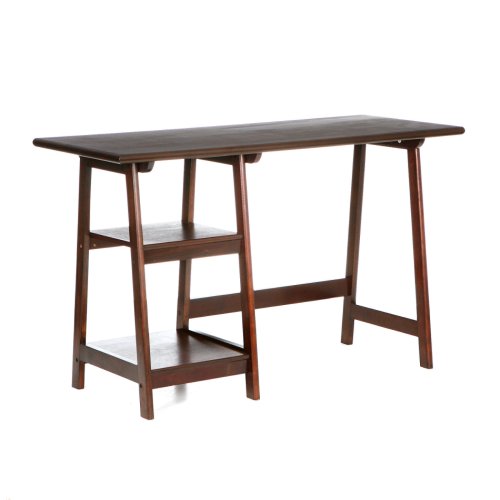 SEI Braxton Espresso Desk