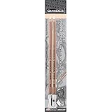 Charcoal White Pencils 2/Pkg-2B