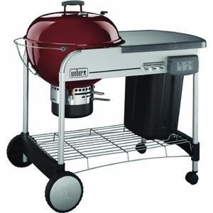 Weber-Stephen Products Red Performer Grill 1424001 Charcoal Grill