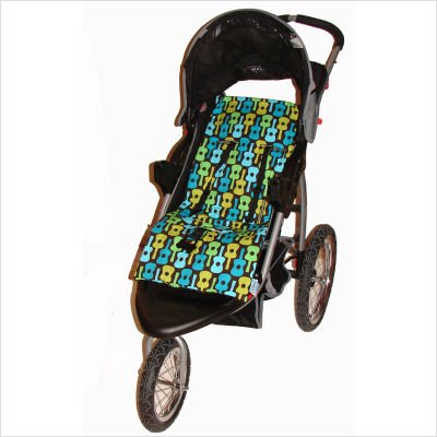 Tivoli Couture SL 1015 Plush Reversible Stroller Liner in Guitar