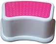 Kids Best Friend Girls Pink Stool, Take It Along in Bedroom, Kitchen, Bathroom and Living Room.