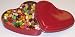 Gourmet Food : Scott's Cakes Assorted Mix Jelly Belly Jelly Beans in a Heart Shape Tin