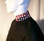 Chefskin Black Chef Jacket Lightweight SS American Flag USA 4TH of JULY