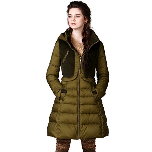 (アートカー)Artka オリジナルデザイン レディーズ高級ダウンコート YK12148D