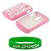 Pink Zebra Design Premium Silicone Skin Case Cover for RIM BlackBerry Curve 8300 8330