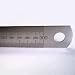Rostfreier Stahllineal Starre Ausf�hrung mm/mm teilung / 30x1,0 v. links n. rechts 300 mm