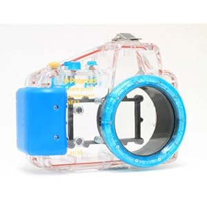 Polaroid Dive Rated Waterproof Underwater Housing Case For Sony Alpha Nex-3 Digital Camera With A 16mm Lens