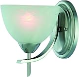 UPC 802062100489 product image for Hardware House 10-0489 Carlisle Single Light Bath or Wall Light, Satin Nickel | upcitemdb.com
