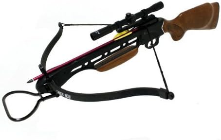 150lbs Crossbow with Scope, Extra Arrows and Rope Cocking Device
