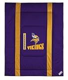 Minnesota Vikings Bed Sideline Comforter NFL