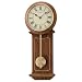 Seiko Dark Brown Wood Case Wall w/Pendulum Clock - QXC213BLH