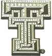 Premium Crystal Texas Tech Auto Emblem