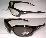 2 Birdz Crow Motorcycle Padded Glasses Smoked & Clear One for Day and One for Night