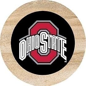 Set of four Ohio State University Coasters - Style tsohst by Thirstystone