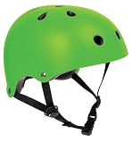 SFR Skate/Scooter/BMX Helmet - Matt Fluo Green