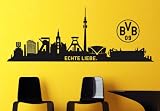 Borussia Dortmund Wandtattoo Skyline 