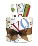 Trend Lab Dr. Seuss Bath Gift Cake Towel and Washcloth Set, ABC