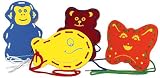 Maple Landmark 73013 MONTGOMERY SCHOOLHOUSE LACE-A-SHAPE- TODDLER