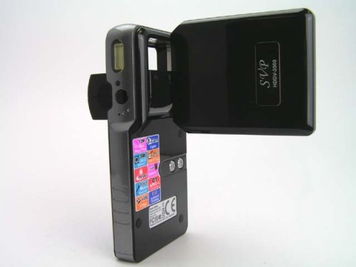SVP HDDV-3000 12MP Max. 6-in-1 Multi-Functional Camcorder with Rare Huge Flip LCD!