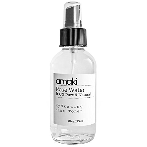 Pure Rose Water Mist Toner ? The Best Moisturizer for Acne Prone Skin ? Reduce Blackheads, Pimples & Adult Acne While Restoring Hydration Even to Overly Dry Skin ? Preps Your Face for Serums & Other Anti Aging Treatments