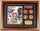 Barry Bonds Autographed 700th Home Run Photo Mint w/ 3 24KT Gold Coins and Authentic Infield Dirt Co