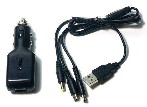 ORB Universal USB Car Adaptor (3DS, DSi, DS Lite, PSP)