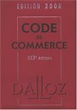 Revue Dalloz-Sirey  / Code de commerce