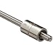 THK Steel Ball Spline Model LT, Single Nut Cylindrical Medium Torque, Shaft: 6mm Diameter x 100mm Length, Nut: 14mm Diameter x 25mm Lenght, Load Capacity: 486 lb