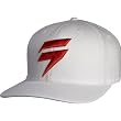 Shift Racing Barbolt Men's Flexfit Hat - White/Red