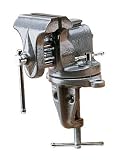 Columbian 33153 153 3-Inch Jaw Width by 6-Inch Opening Swivel Base Clamp-On Bench Vise