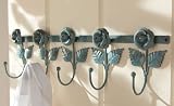 Cottage Rose Coat Rack, Chambray