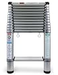 Telesteps 14-1/2-Foot 300-Pound Duty Rating Aluminum Telescoping Extension Ladder with Wide Step #1800W