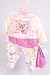 Baby Annabell Romper Set (Cream/Pink with Pink Hat)